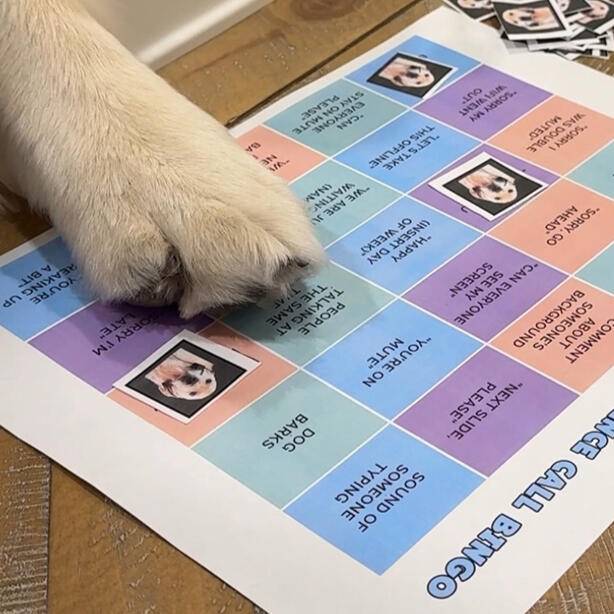 Conference Call Bingo Card Turn your next meeting into a game!